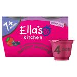 Ella's Kitchen Organic Summer Pudding Baby Dessert Pot Multipack 7+ Months