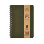 Nu Evolve Premium Green B5 Wiro Notebook