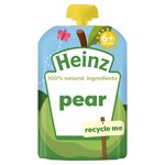 Heinz Pear Baby Food Fruit Pouch 6+ Months