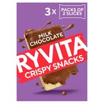 Ryvita Crispy Snacks Milk Chocolate