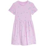 M&S Cotton Rich Dress, 2-7 Years, Pink