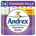 Andrex Supreme Quilts 24 Rolls