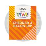 M&S Cheddar & Bacon Dip