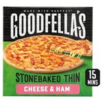 Goodfella's Stonebaked Thin Cheese & Ham Pizza