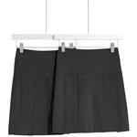 M&S 2Pk Pleated Skirt, 3-14 Years, Grey
