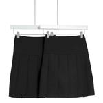 M&S 2Pk Pleated Skirt, 3-14 Years, Black