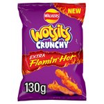 Wotsits Crunchy Extra Flamin' Hot Sharing Bag Snacks