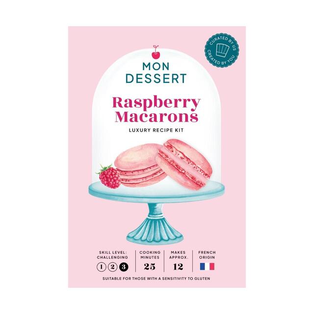 Mon Dessert Raspberry Macaron Baking Kit