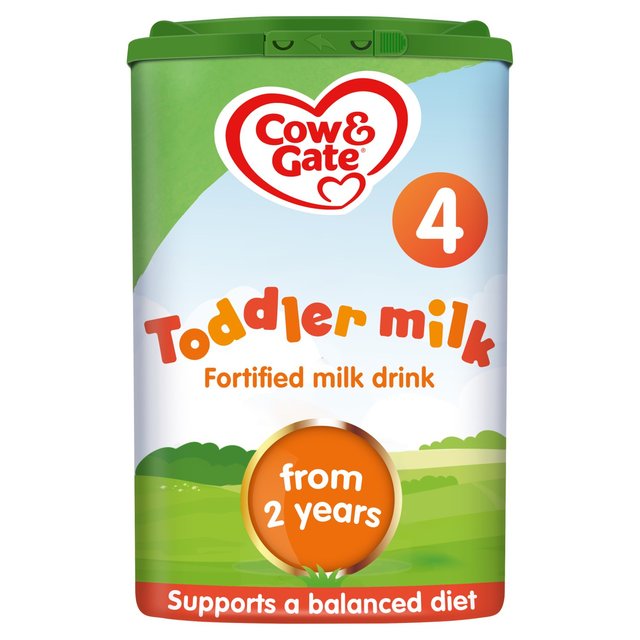 Cow & Gate 4 Baby Toddler Milk Formula 2+ Years, 800g