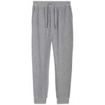 M&S Mens Pure Cotton Waffle Jogger Bottoms, S-XL, Grey