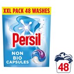 Persil Non Bio 3 in 1 Laundry Washing Detergent Capsules 48 Washes