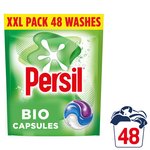 Persil Bio 3 in 1 Laundry Washing Detergent Capsules 48 Washes