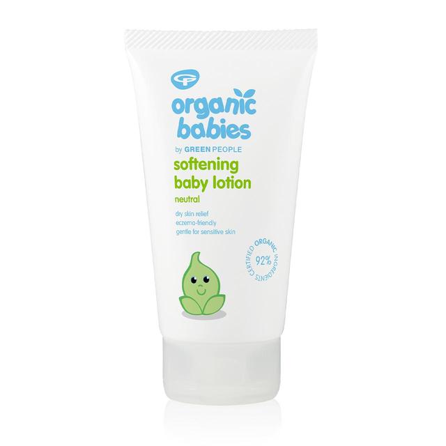 Green People Organic Babies Scent Free Softening Baby Lotion, 150ml
