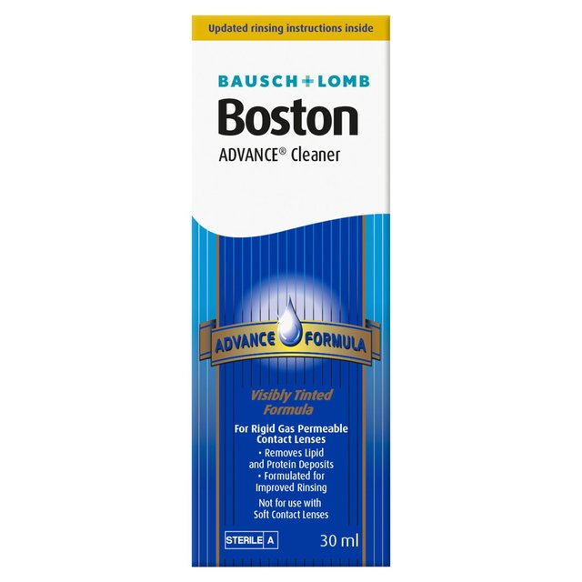 Bausch & Lomb Boston Advance Cleaner for RGP Lenses, 30ml