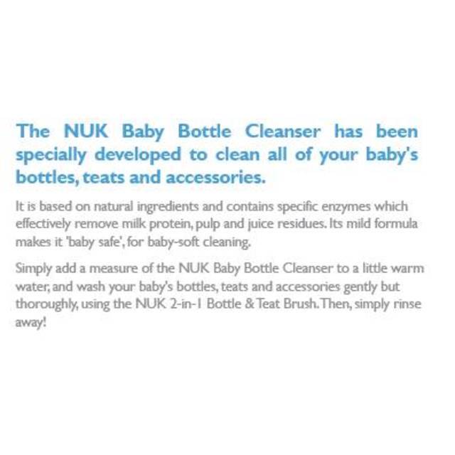 nuk bottle wash