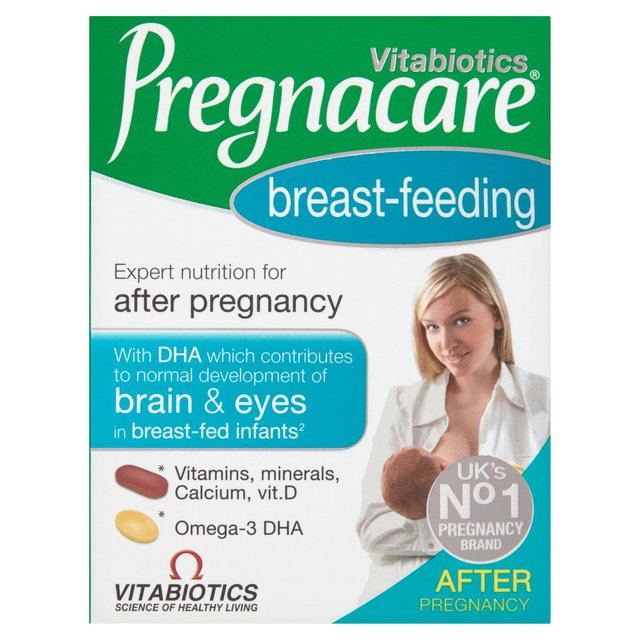 Vitabiotics Pregnacare Breast-Feeding Brain & Eyes Tablets, 56 Tablets