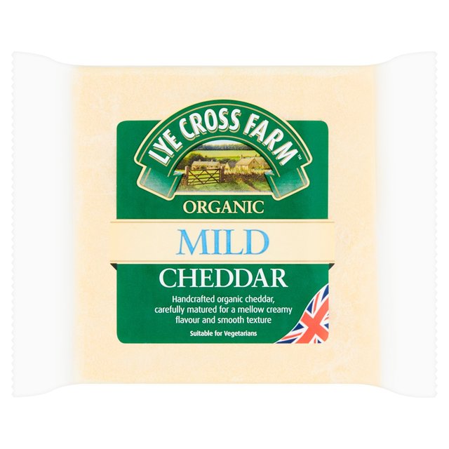 Lye Cross Farm Organic Mild Cheddar, 245g