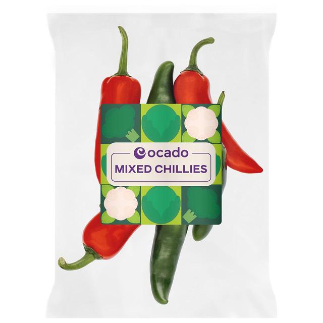 Ocado Mixed Chillies, 100g