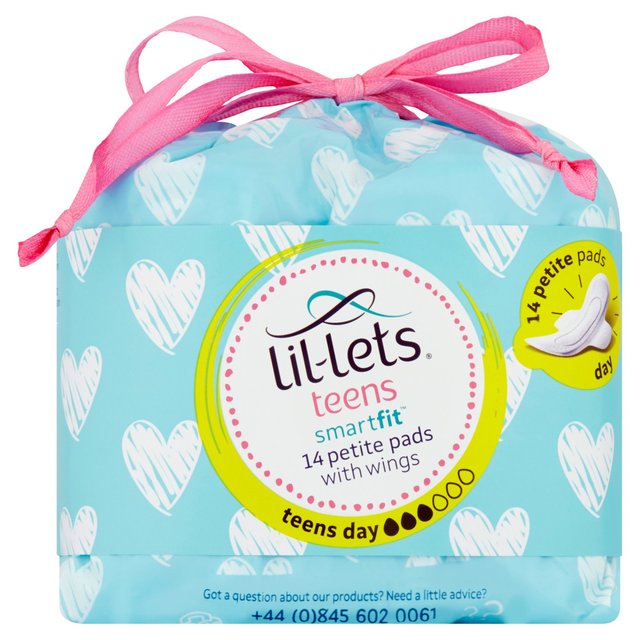 Lil-Lets Teens Ultra Towels Day, 14 Per Pack