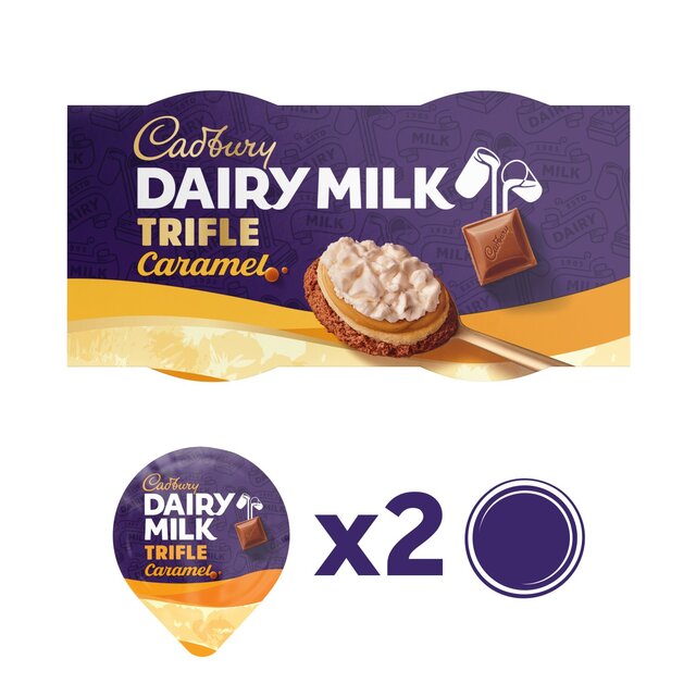 Cadbury Chocolate and Caramel Layers of Joy Trifle