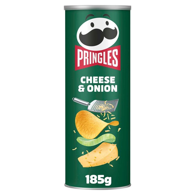Pringles Cheese & Onion Sharing Crisps, 185g