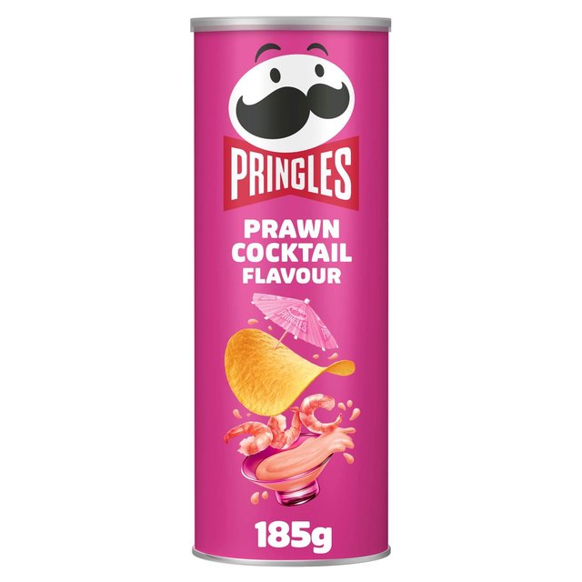 Pringles Prawn Cocktail Flavour Sharing Crisps, 185g