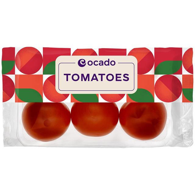 Ocado Tomatoes, 6 Per Pack