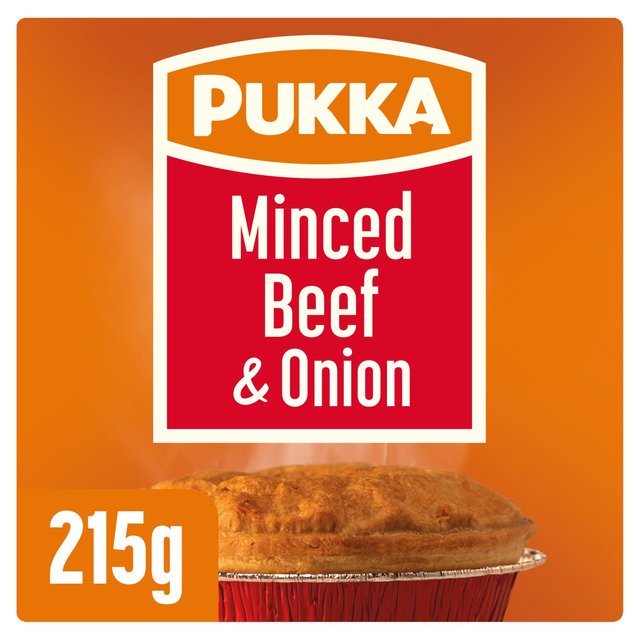 Pukka Pies Minced Beef & Onion, 215g