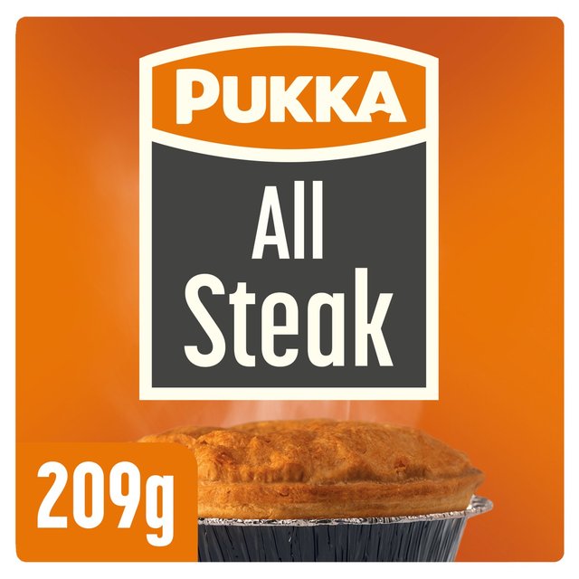 Pukka Pies All Steak, 209g