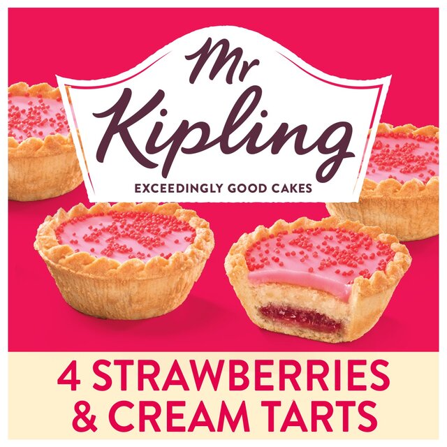 Mr Kipling Strawberries and Cream Tarts