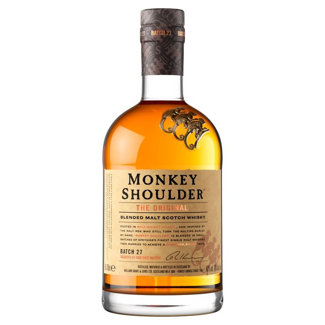 Monkey Shoulder Smooth & Rich Whisky, 70cl