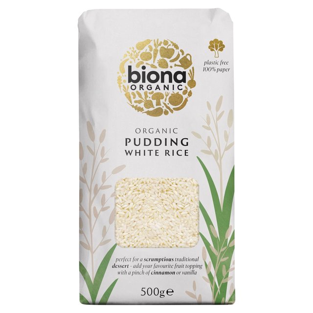 Biona Organic Pudding Rice, 500g