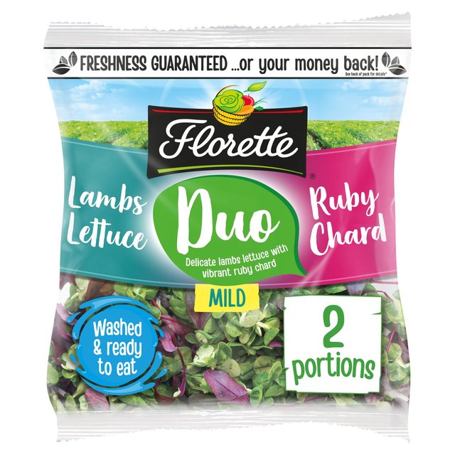Florette Duo Lambs Lettuce & Ruby Chard Salad, 70g