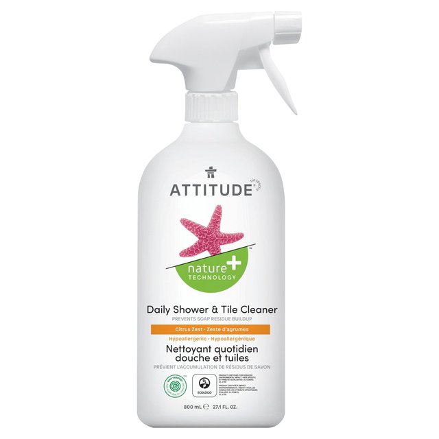 Attitude Daily Shower Cleaner Spray, 800ml