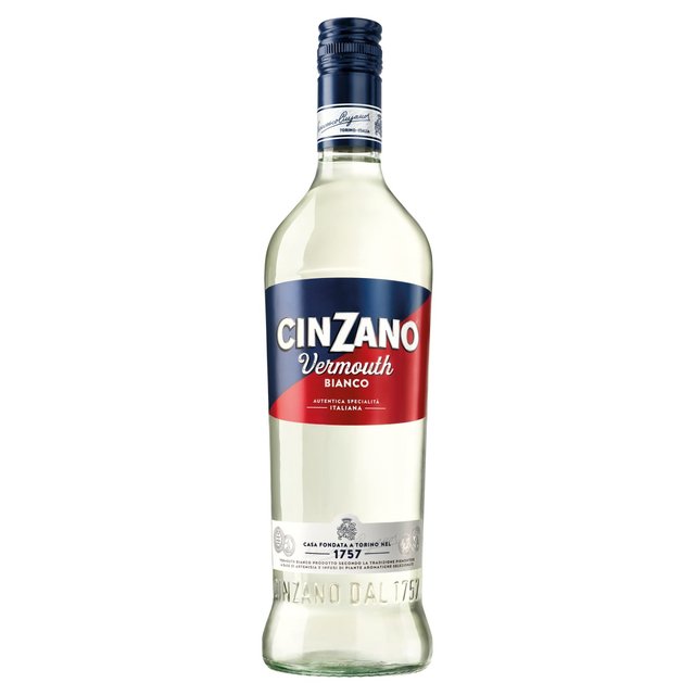 Cinzano Classico Bianco Italian Vermouth Aperitif, 1L