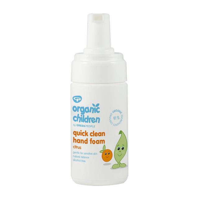 Green People Organic Children Quick Clean Hand Foam, 100ml