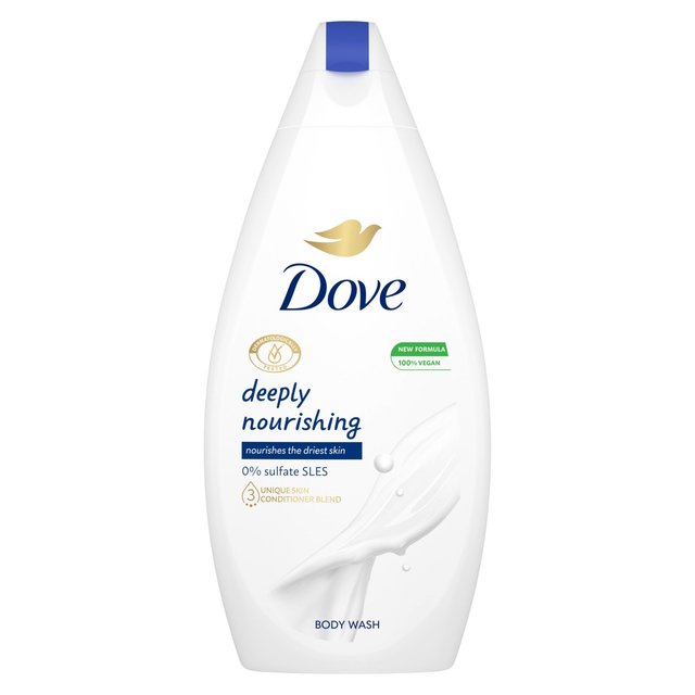 Dove Deeply Nourishing Body Wash Shower Gel, 450ml
