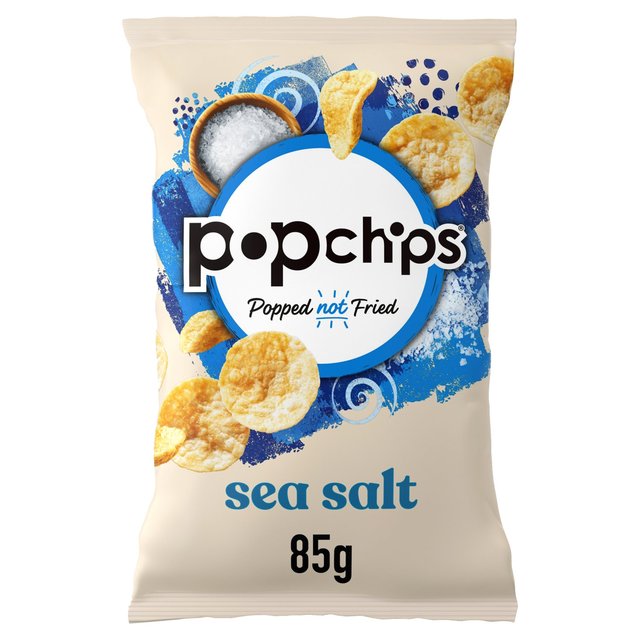 Popchips Sea Salt Sharing Crisps, 85g