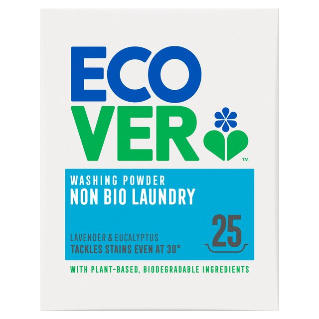 Ecover Washing Powder Non Bio 25 Wash, 1.875kg