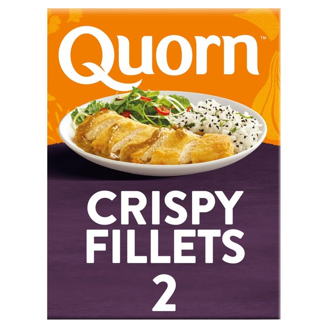 Quorn Vegetarian 2 Crispy Fillets, 200g