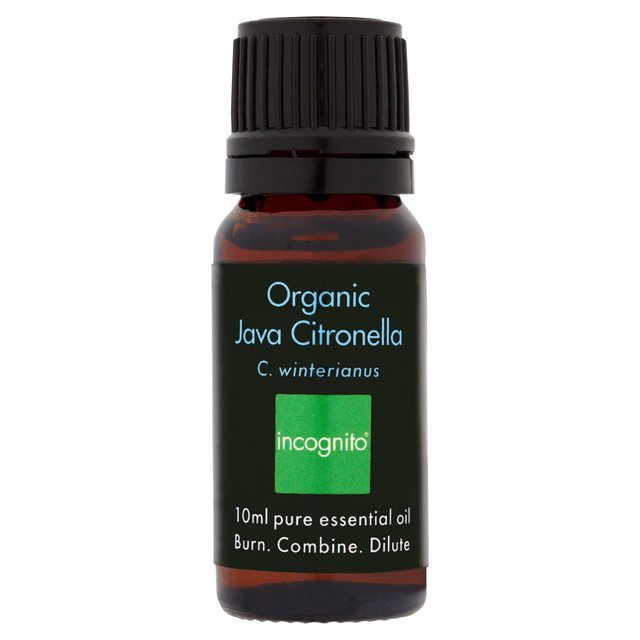 Incognito Organic Citronella Oil Insect Repellent, 10ml