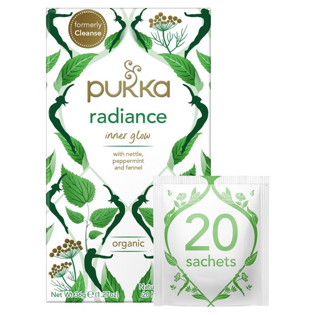 Pukka Tea Organic Radiance Tea Bags, 20 Per Pack
