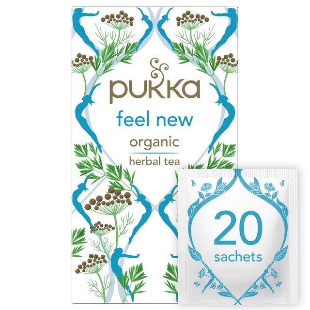Pukka Tea Feel New Tea Bags