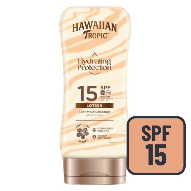 Hawaiian Tropic Silk Hydration SPF 15 Sun Lotion, 180ml