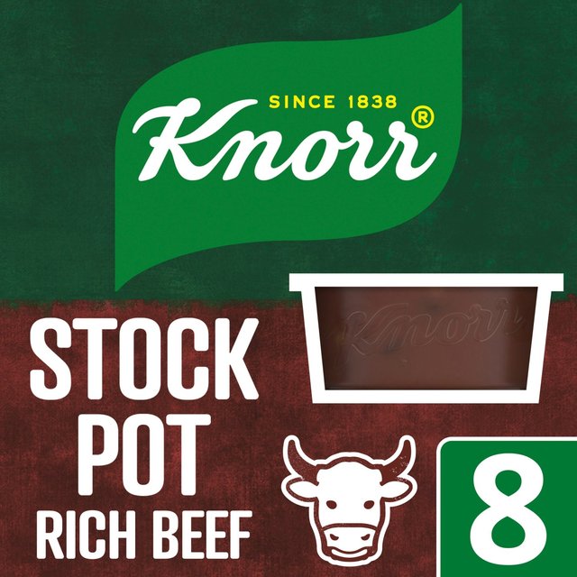 Knorr 8 Rich Beef Stock Pot, 8 x 28g