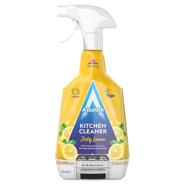 Astonish Kitchen Cleaner Spray Lemon, 750ml