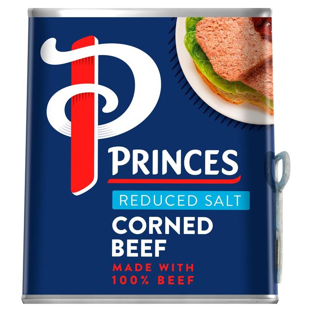 Princes Corned Beef Reduced Salt, 340g