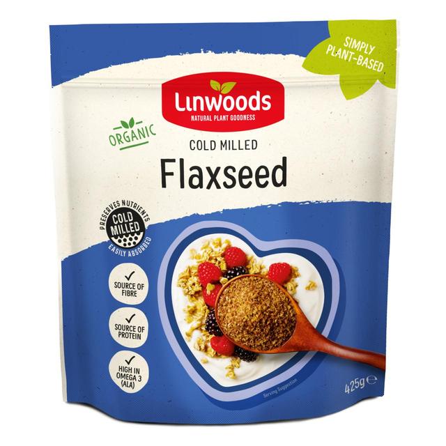 Linwoods Milled Organic Flaxseeds, 425g