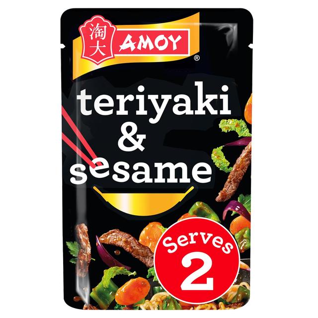 Amoy Teriyaki & Toasted Sesame Seeds Stir Fry Sauce, 120g