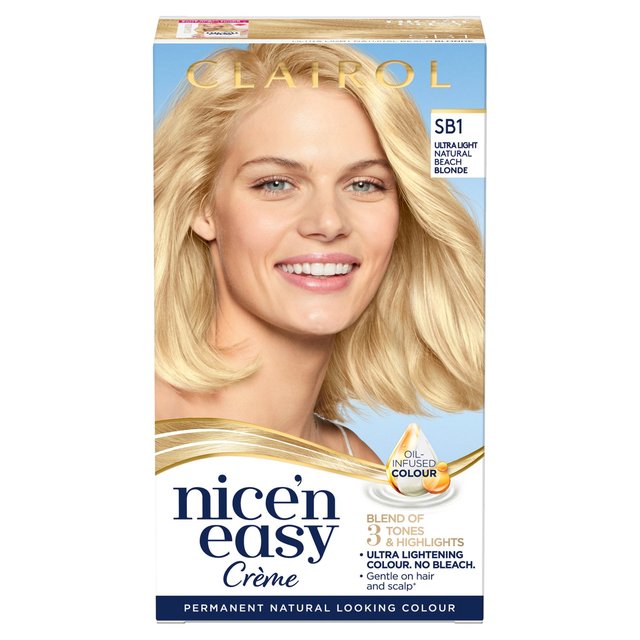 Clairol Nice’n Easy Hair Dye Ultralight Natural Beach Blonde